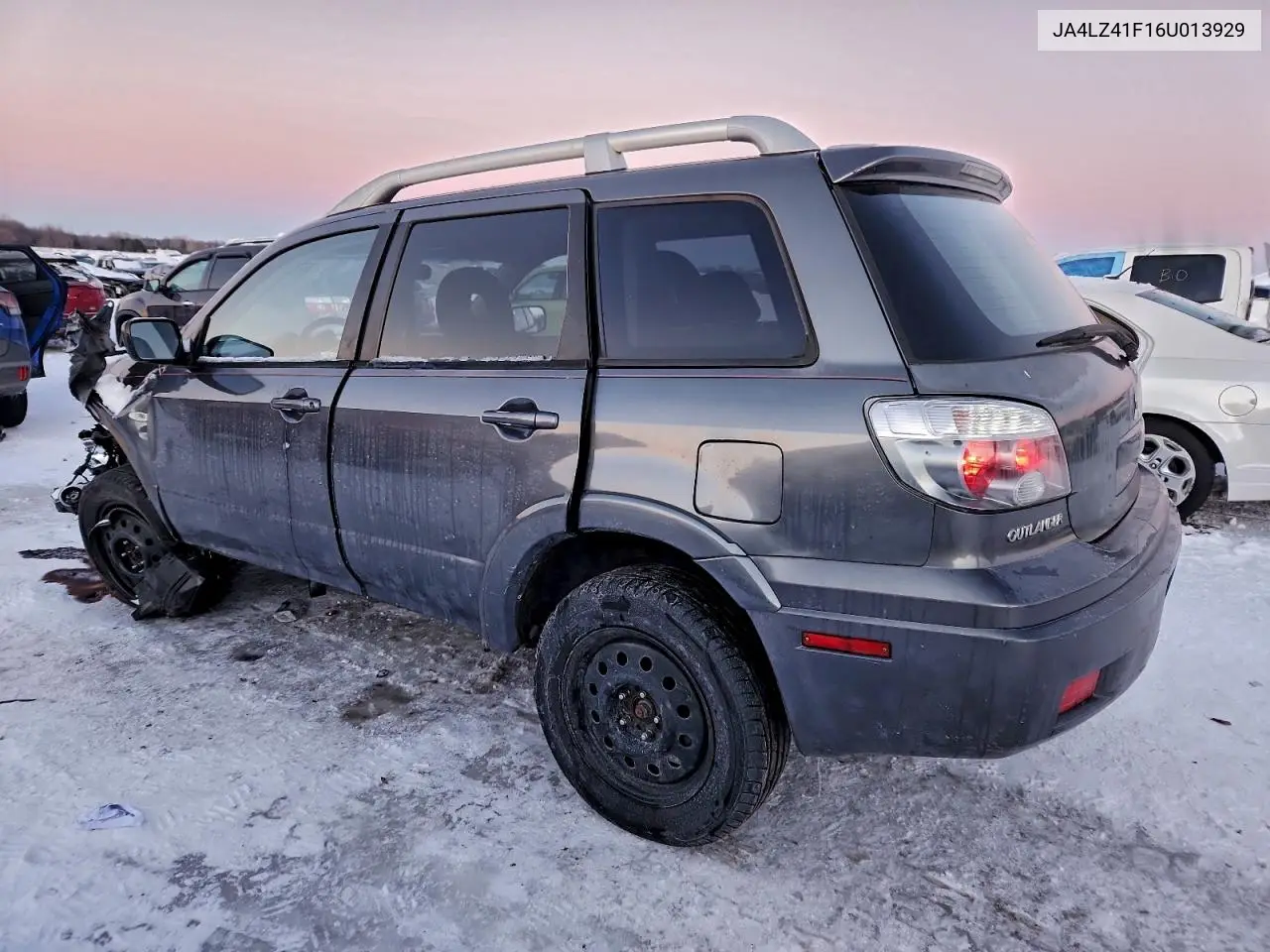 JA4LZ41F16U013929 2006 Mitsubishi Outlander Se