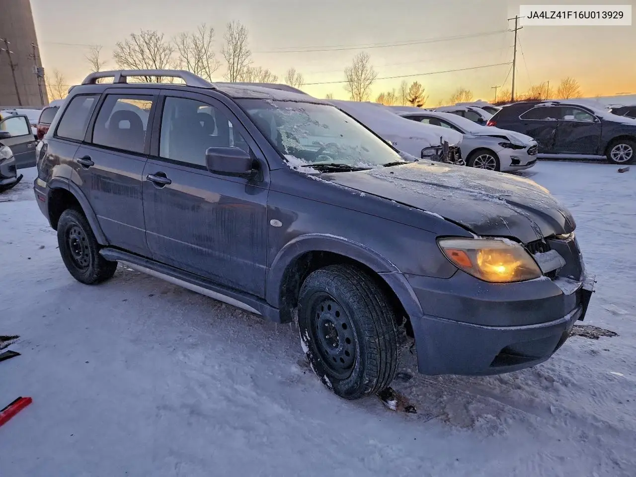 JA4LZ41F16U013929 2006 Mitsubishi Outlander Se