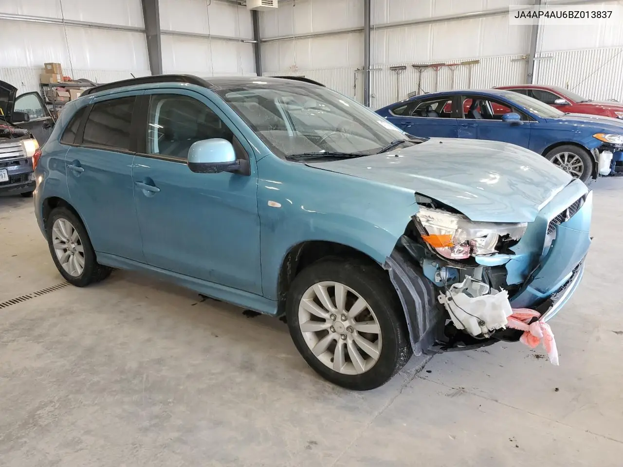 2011 Mitsubishi Outlander Sport Se VIN: JA4AP4AU6BZ013837 Lot: 47368715