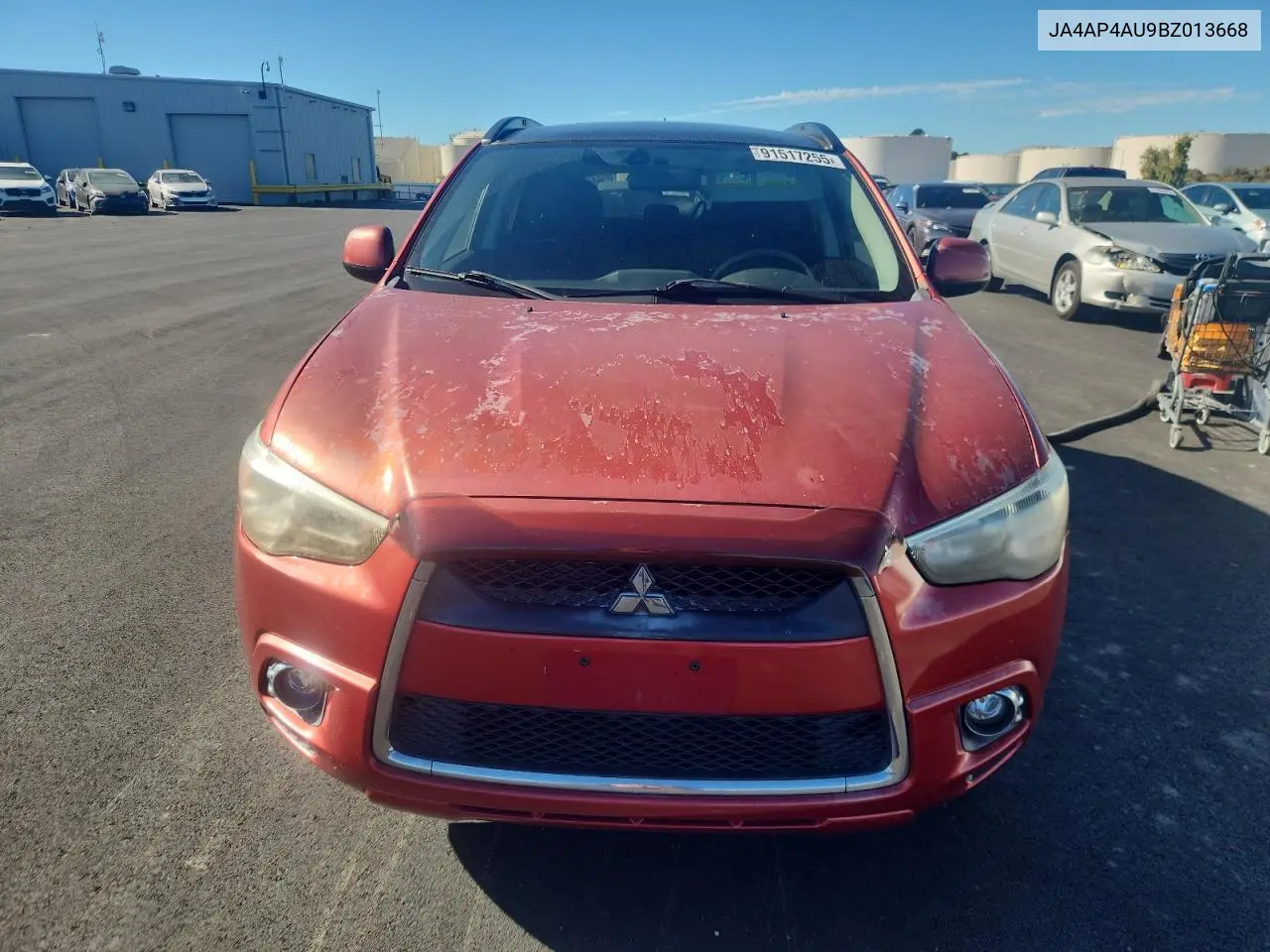JA4AP4AU9BZ013668 2011 Mitsubishi Outlander Sport Se