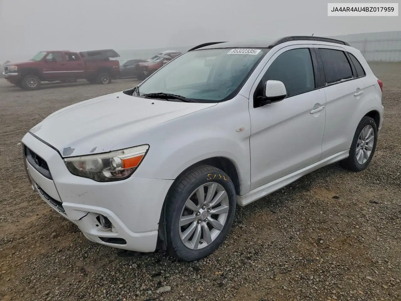JA4AR4AU4BZ017959 2011 Mitsubishi Outlander Sport Se