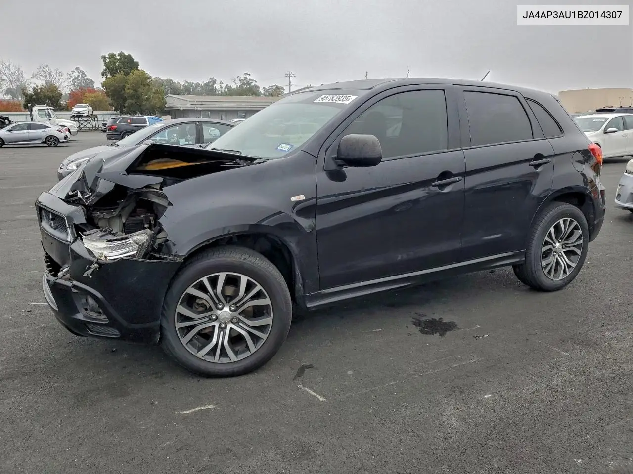 JA4AP3AU1BZ014307 2011 Mitsubishi Outlander Sport Es