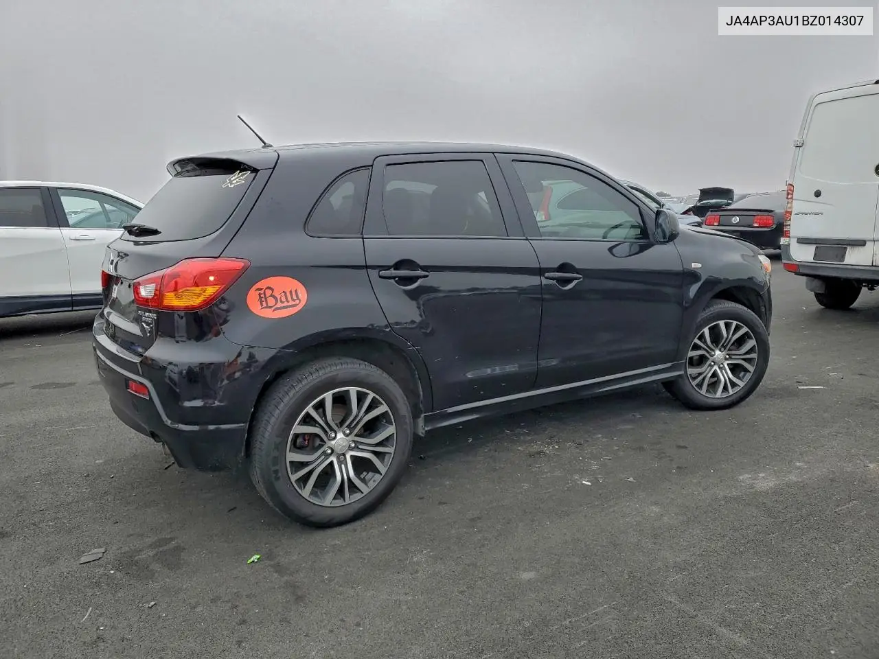 JA4AP3AU1BZ014307 2011 Mitsubishi Outlander Sport Es