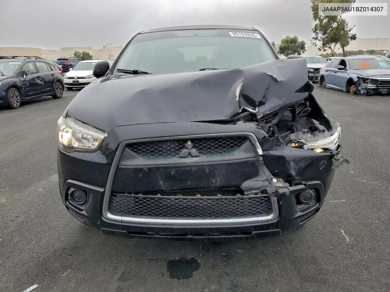 JA4AP3AU1BZ014307 2011 Mitsubishi Outlander Sport Es