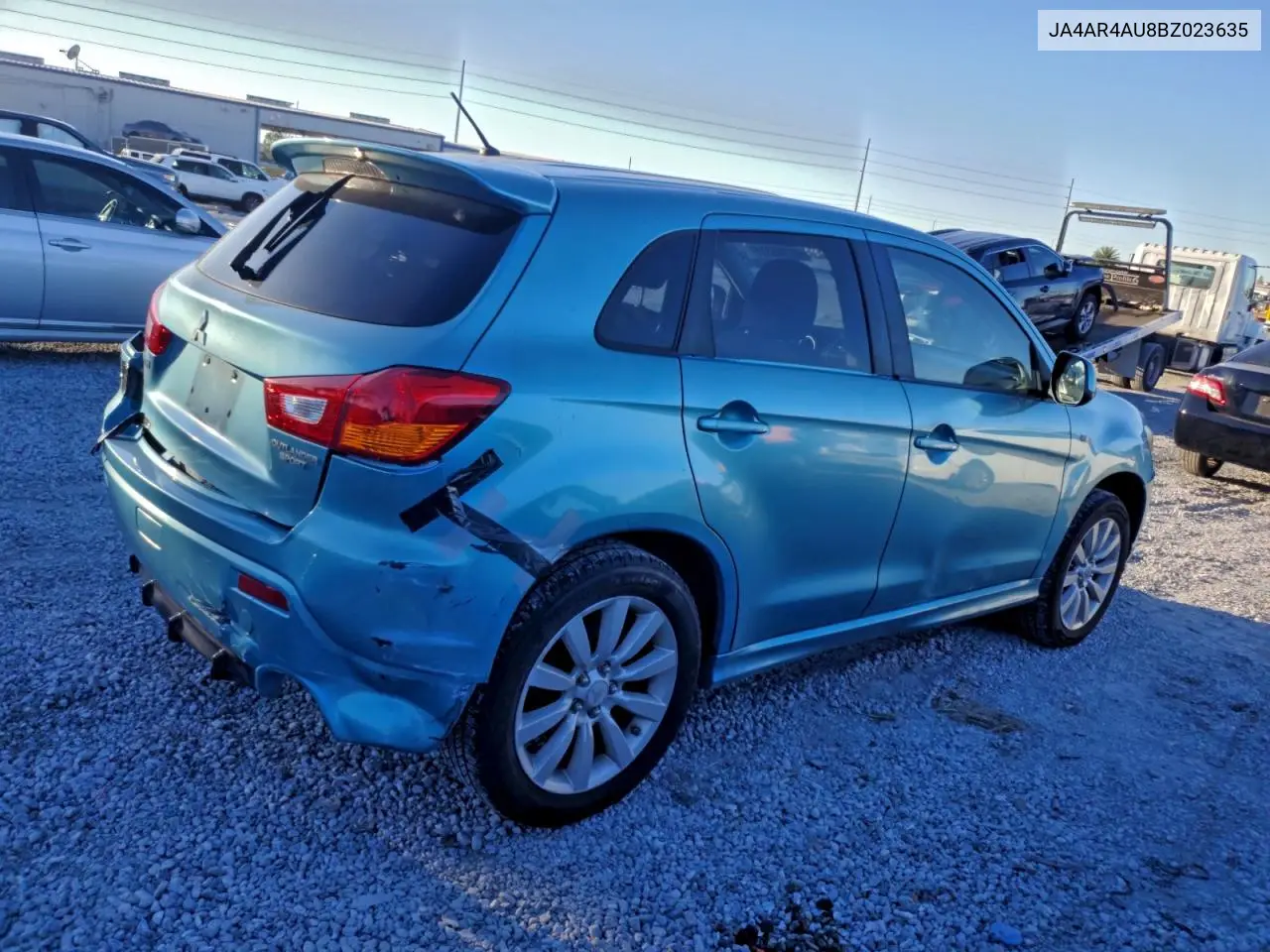 JA4AR4AU8BZ023635 2011 Mitsubishi Outlander Sport Se