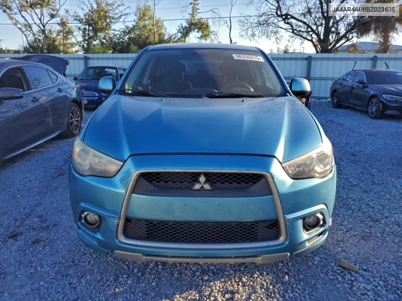 JA4AR4AU8BZ023635 2011 Mitsubishi Outlander Sport Se