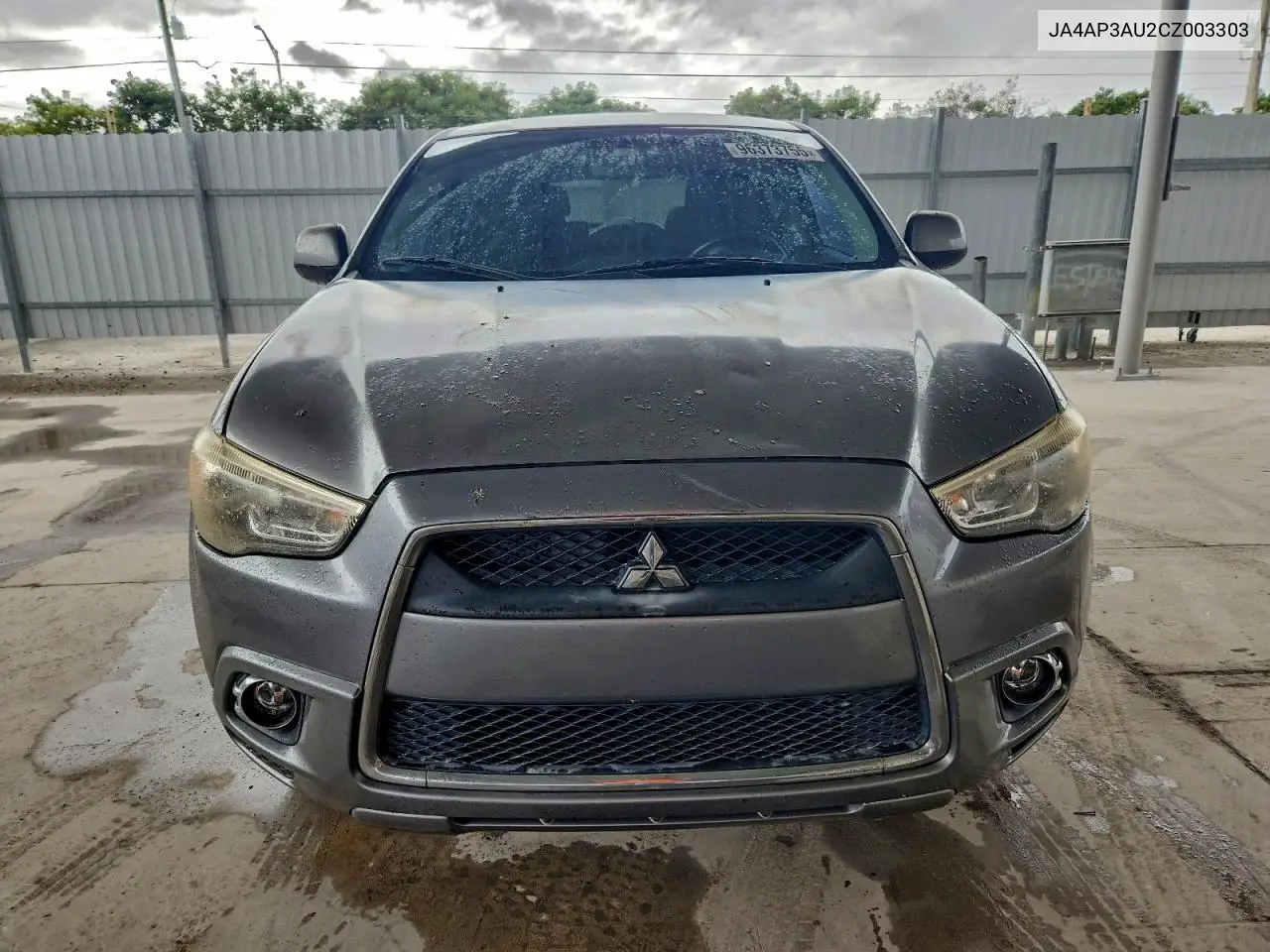 JA4AP3AU2CZ003303 2012 Mitsubishi Outlander Sport Es