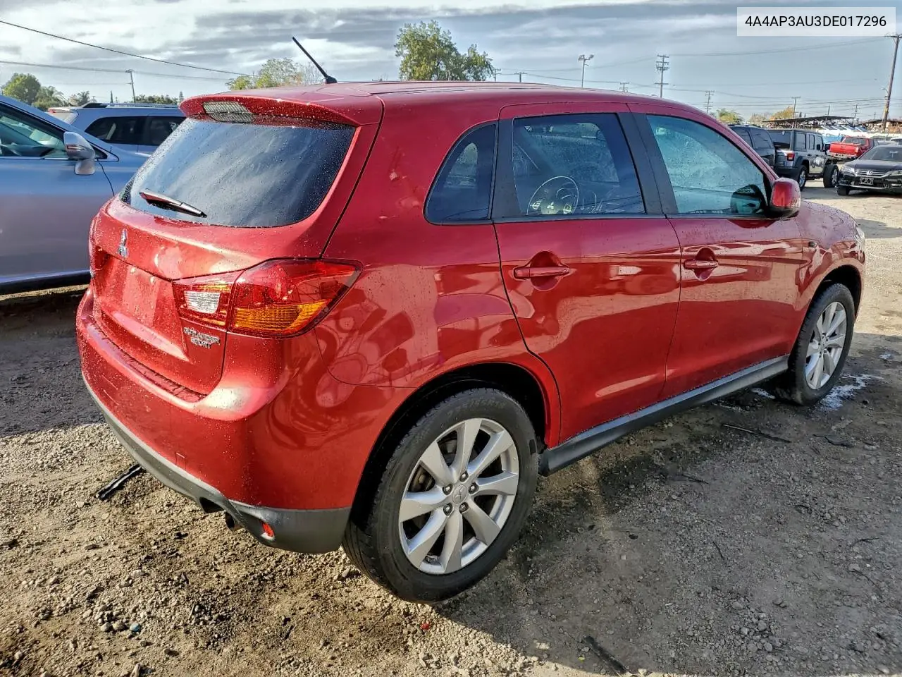 4A4AP3AU3DE017296 2013 Mitsubishi Outlander Sport Es