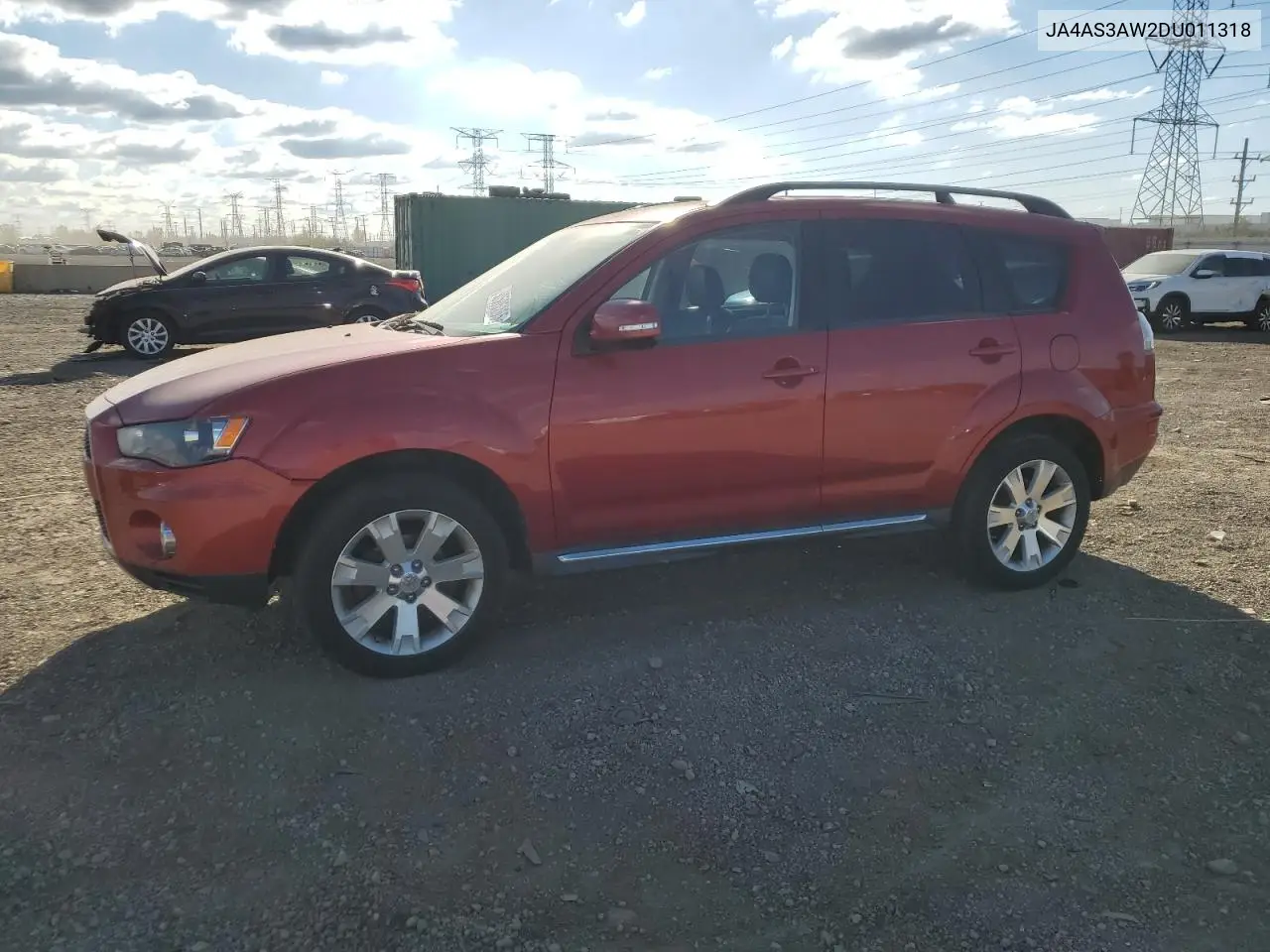 JA4AS3AW2DU011318 2013 Mitsubishi Outlander Se