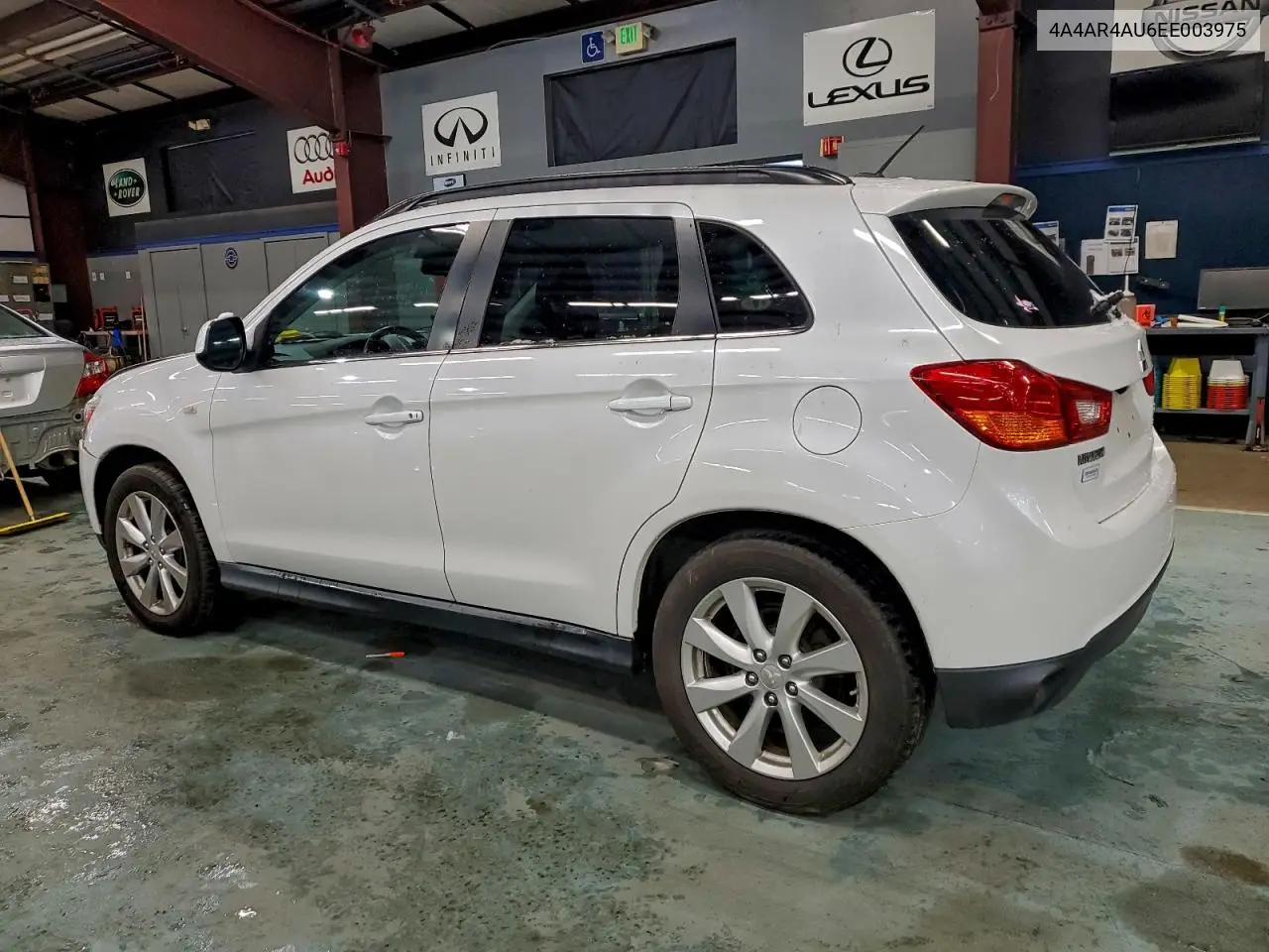 4A4AR4AU6EE003975 2014 Mitsubishi Outlander Sport Se