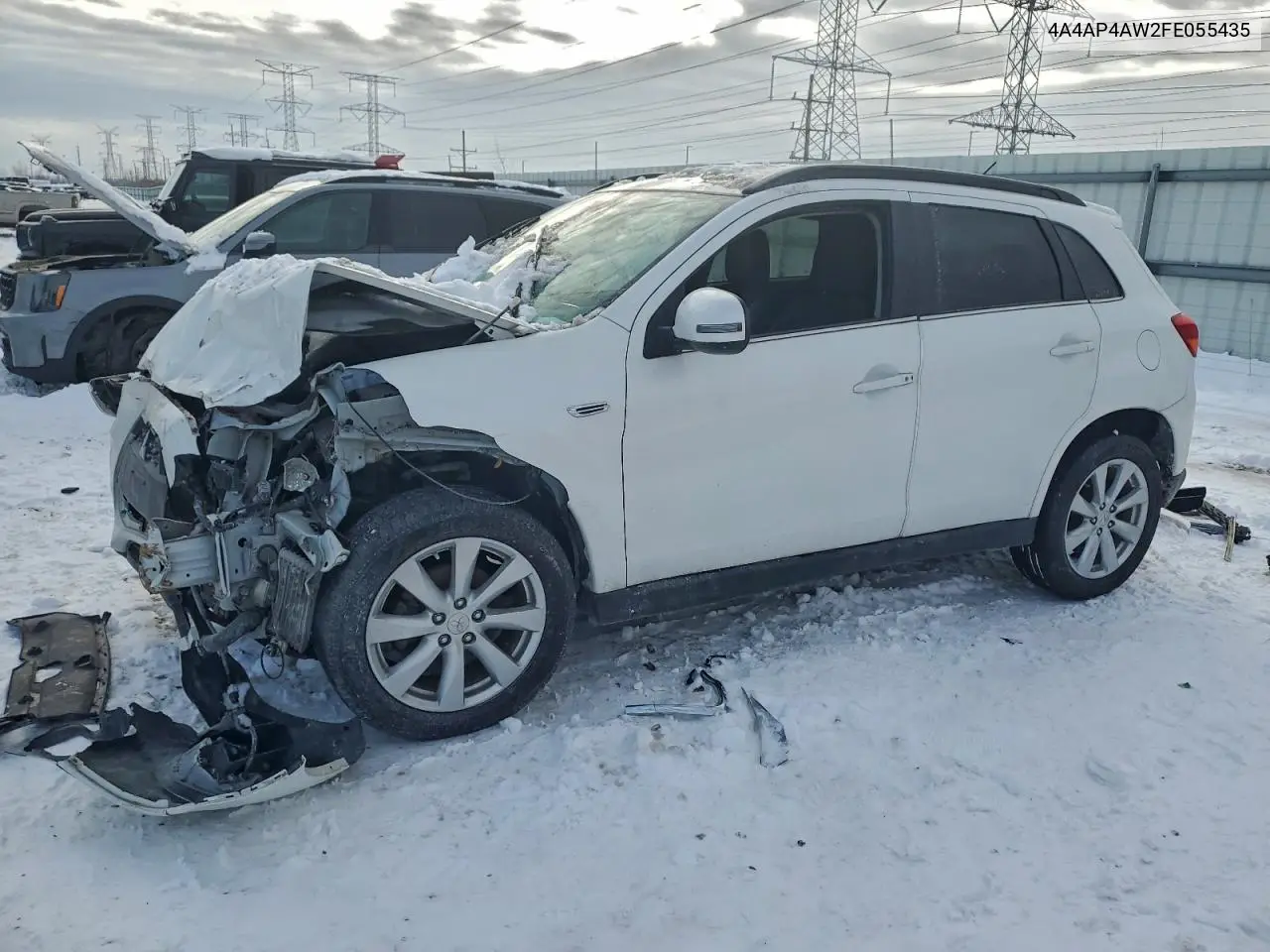 4A4AP4AW2FE055435 2015 Mitsubishi Outlander Sport Se