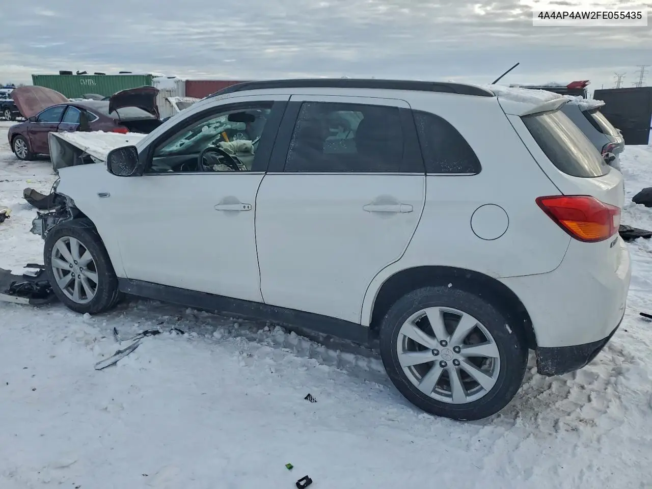 4A4AP4AW2FE055435 2015 Mitsubishi Outlander Sport Se