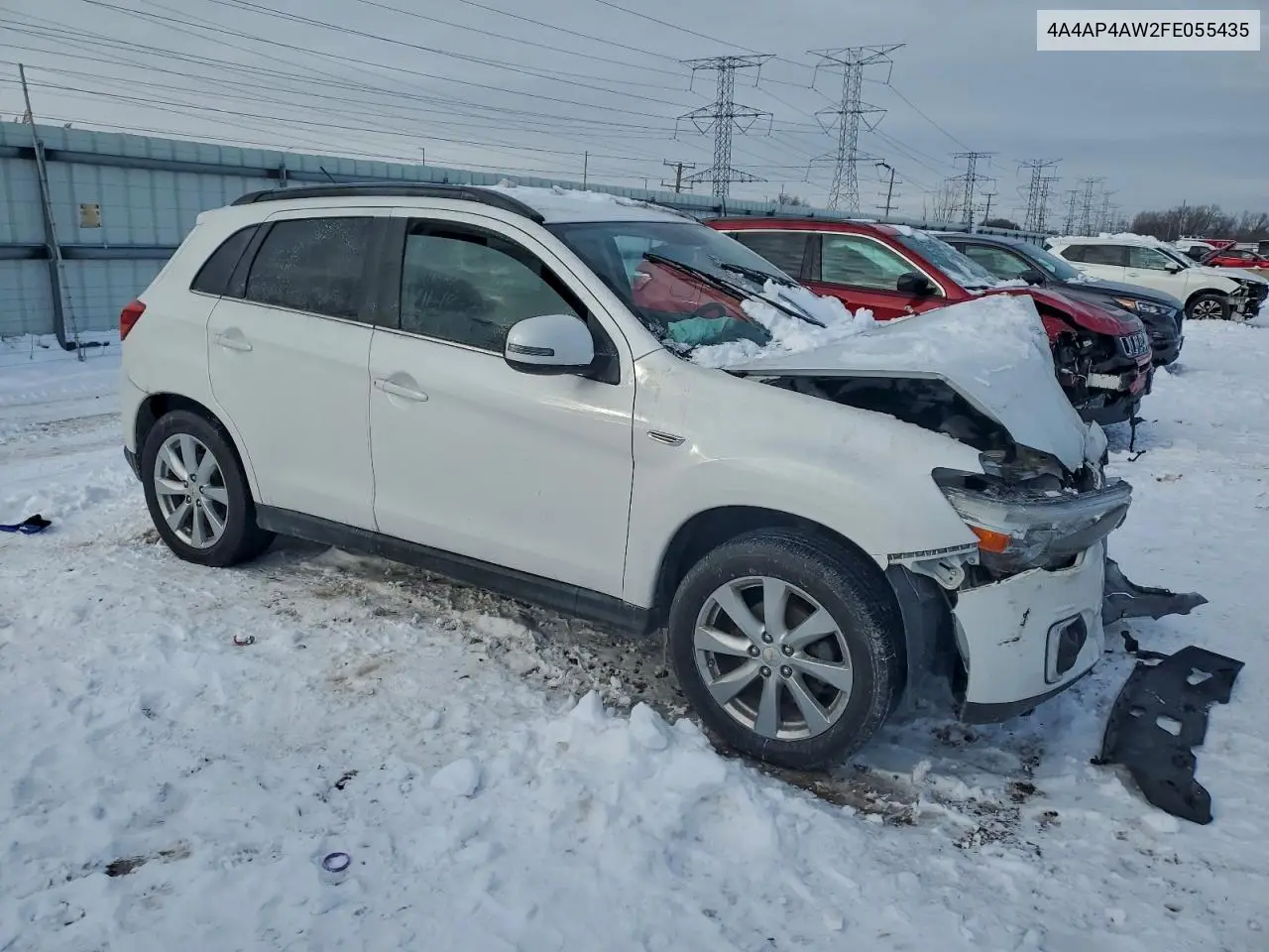 4A4AP4AW2FE055435 2015 Mitsubishi Outlander Sport Se