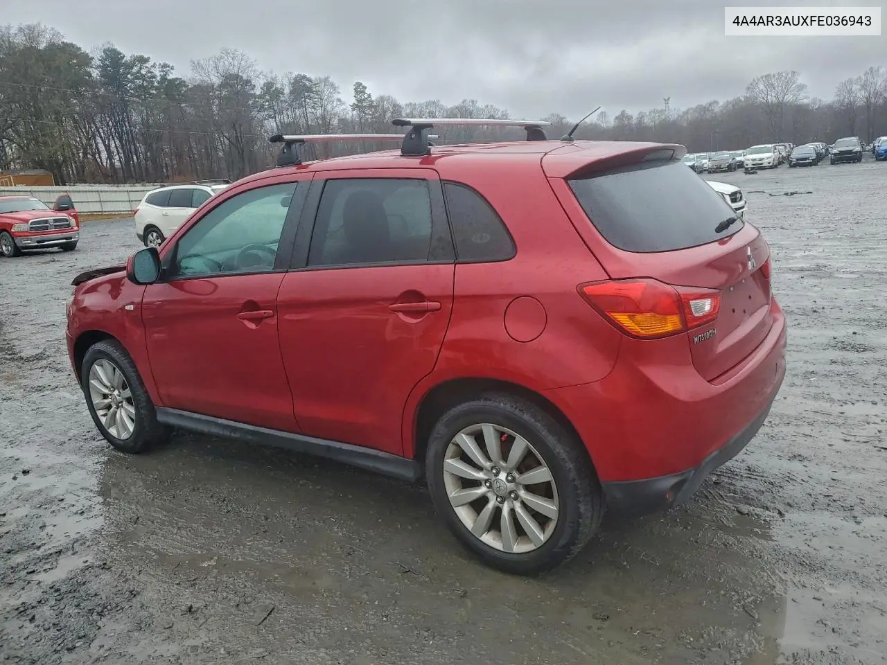 4A4AR3AUXFE036943 2015 Mitsubishi Outlander Sport Es
