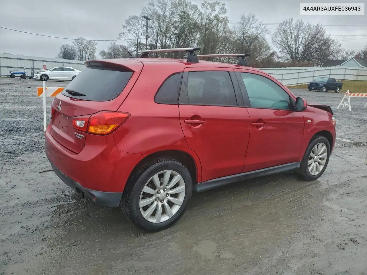 4A4AR3AUXFE036943 2015 Mitsubishi Outlander Sport Es