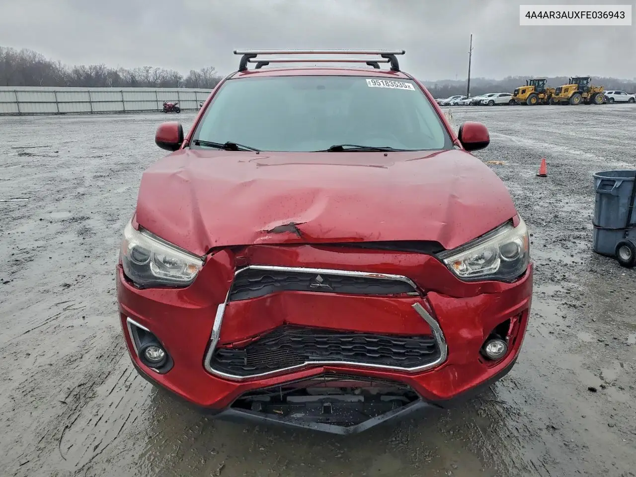 4A4AR3AUXFE036943 2015 Mitsubishi Outlander Sport Es