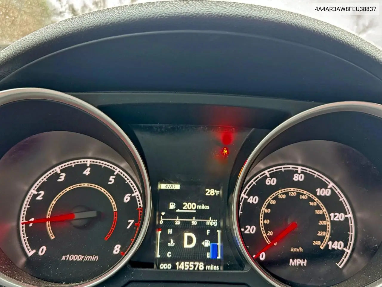 4A4AR3AW8FEU38837 2015 Mitsubishi Outlander Sport Es
