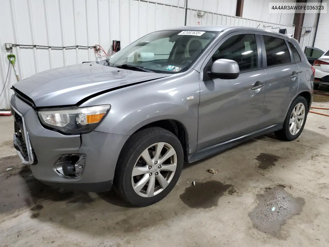 4A4AR3AW0FE036323 2015 Mitsubishi Outlander Sport Es