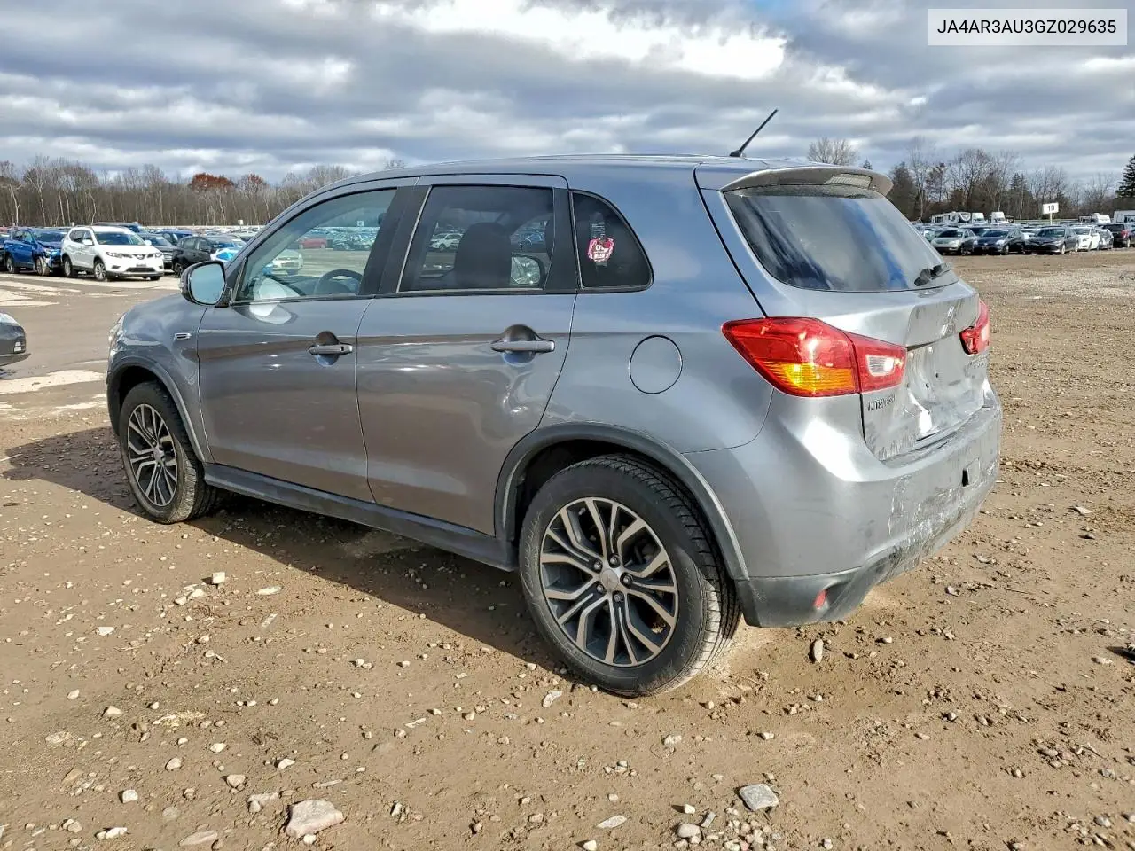 JA4AR3AU3GZ029635 2016 Mitsubishi Outlander Sport Es