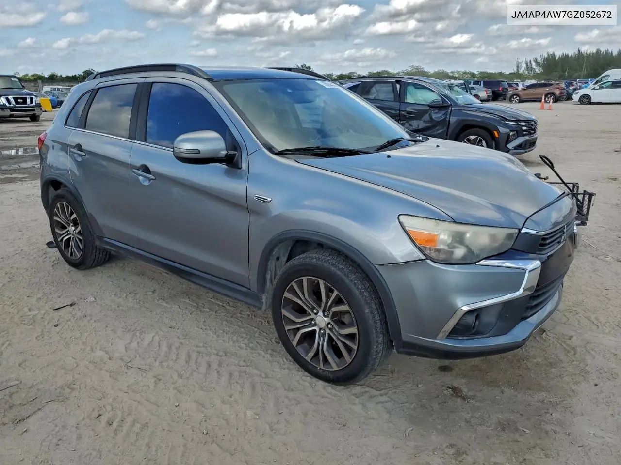 JA4AP4AW7GZ052672 2016 Mitsubishi Outlander Sport Sel