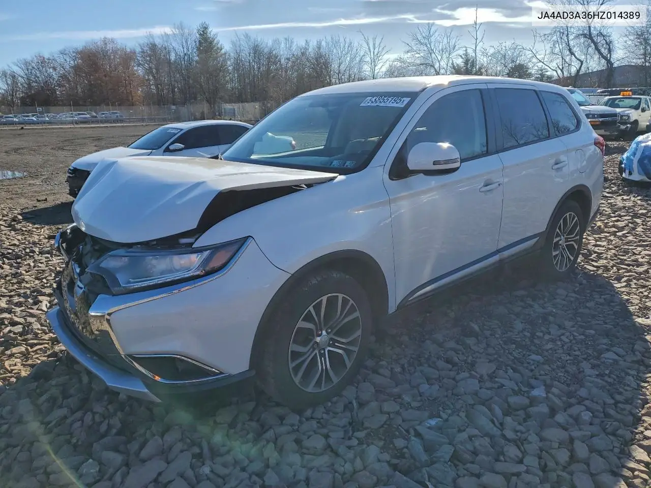 JA4AD3A36HZ014389 2017 Mitsubishi Outlander Se