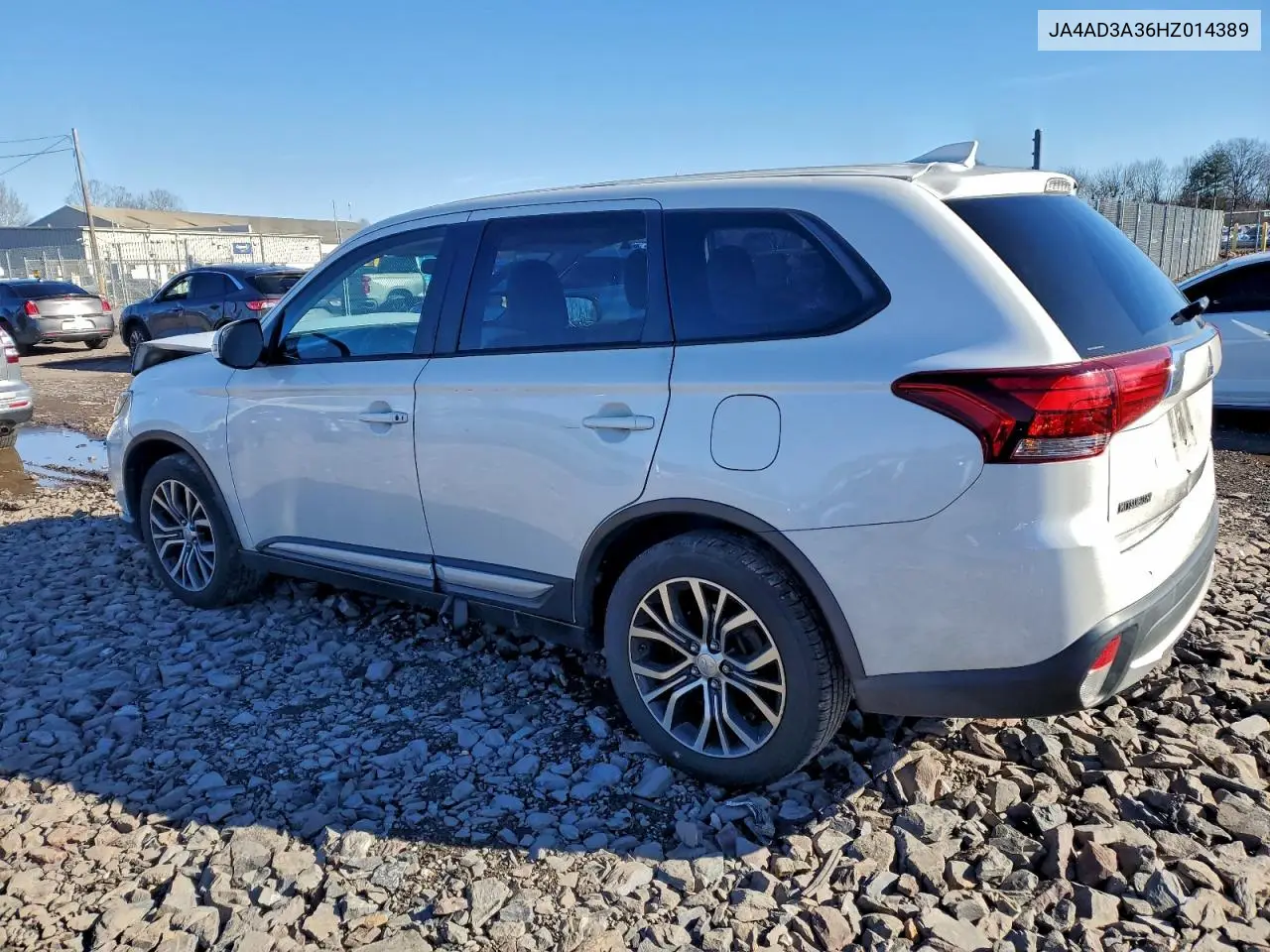 JA4AD3A36HZ014389 2017 Mitsubishi Outlander Se