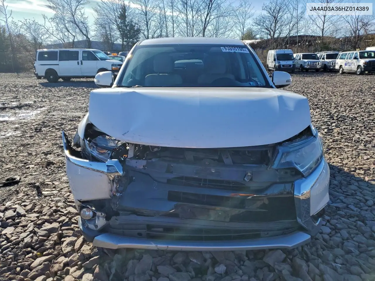 JA4AD3A36HZ014389 2017 Mitsubishi Outlander Se
