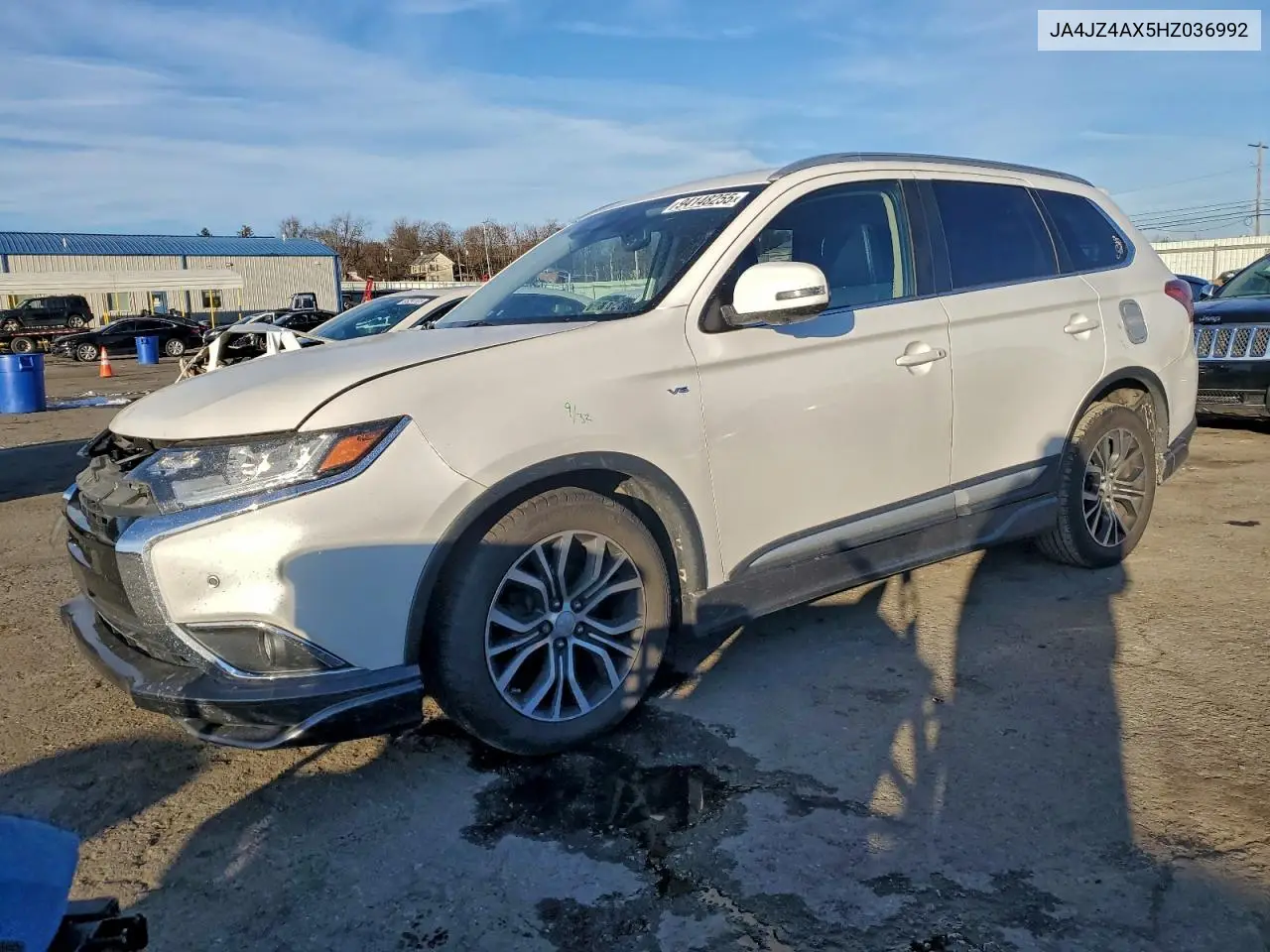 JA4JZ4AX5HZ036992 2017 Mitsubishi Outlander Gt