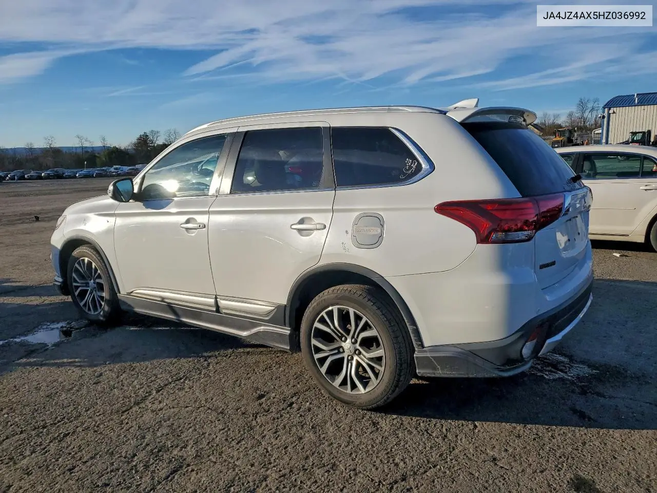 JA4JZ4AX5HZ036992 2017 Mitsubishi Outlander Gt