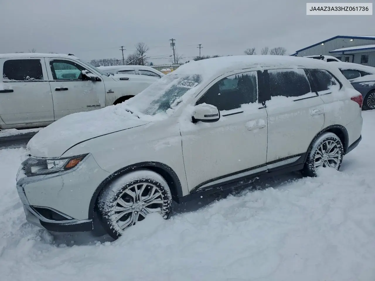 JA4AZ3A33HZ061736 2017 Mitsubishi Outlander Se