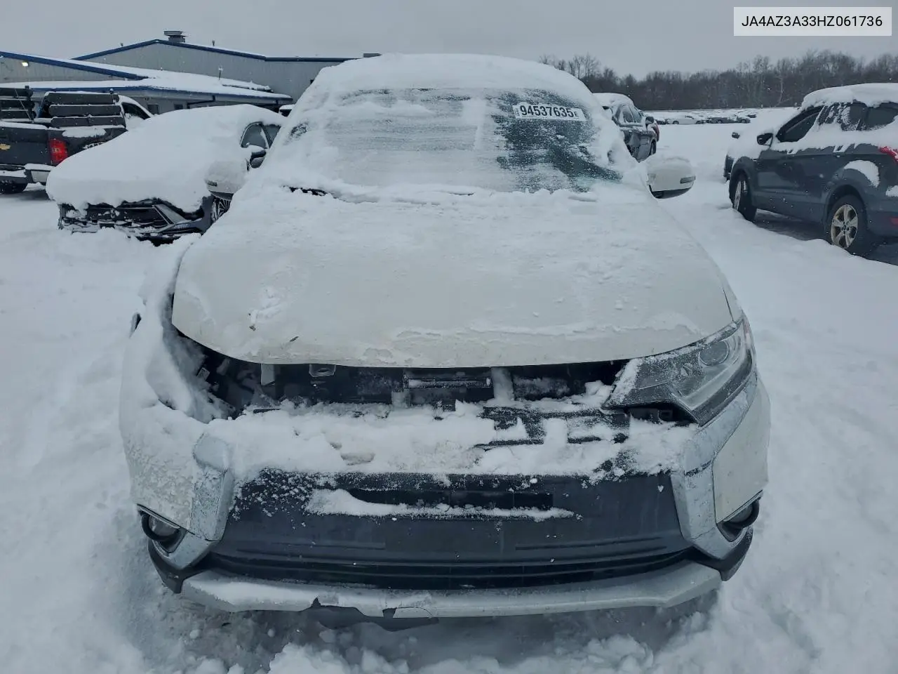 JA4AZ3A33HZ061736 2017 Mitsubishi Outlander Se