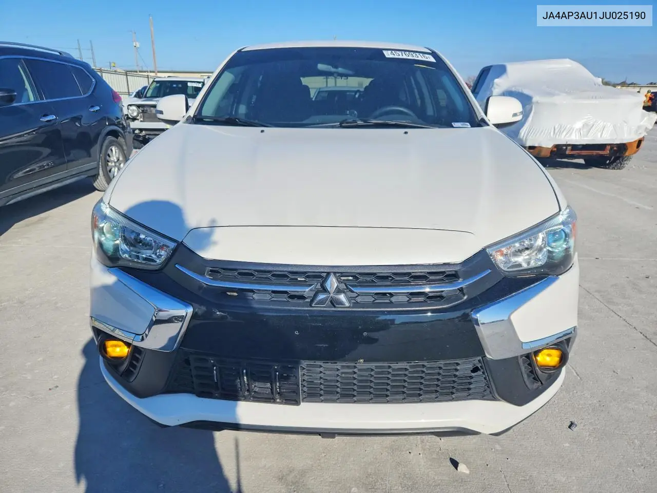 JA4AP3AU1JU025190 2018 Mitsubishi Outlander Sport Es