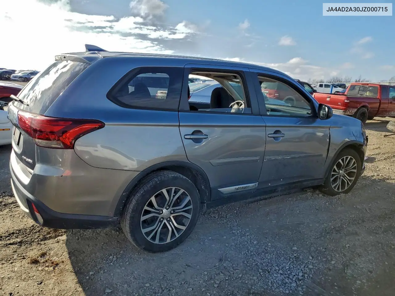 JA4AD2A30JZ000715 2018 Mitsubishi Outlander Es