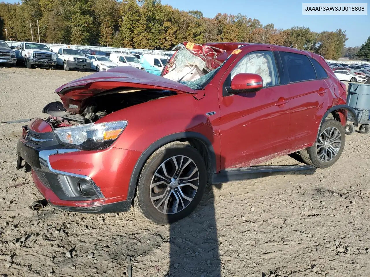 JA4AP3AW3JU018808 2018 Mitsubishi Outlander Sport Es