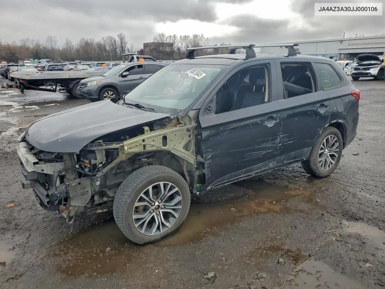 JA4AZ3A30JJ000106 2018 Mitsubishi Outlander Se