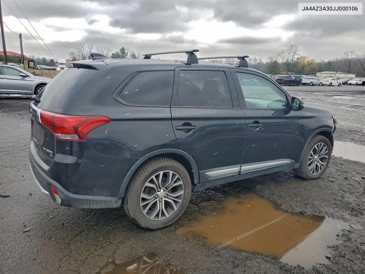 JA4AZ3A30JJ000106 2018 Mitsubishi Outlander Se