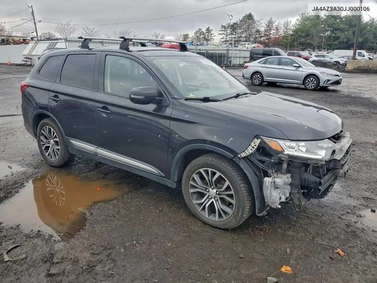 JA4AZ3A30JJ000106 2018 Mitsubishi Outlander Se