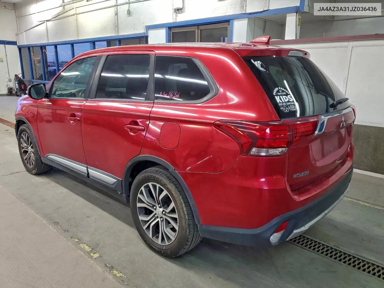 JA4AZ3A31JZ036436 2018 Mitsubishi Outlander Se