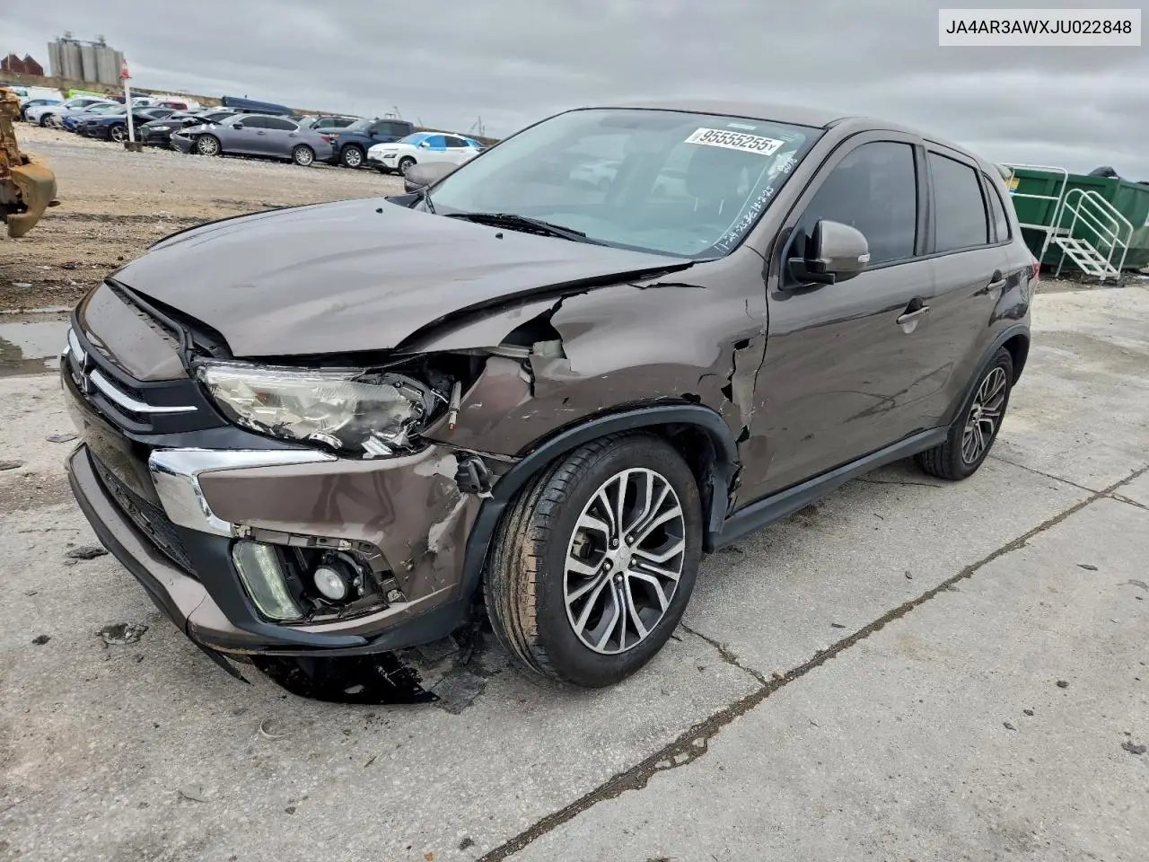 JA4AR3AWXJU022848 2018 Mitsubishi Outlander Sport Es