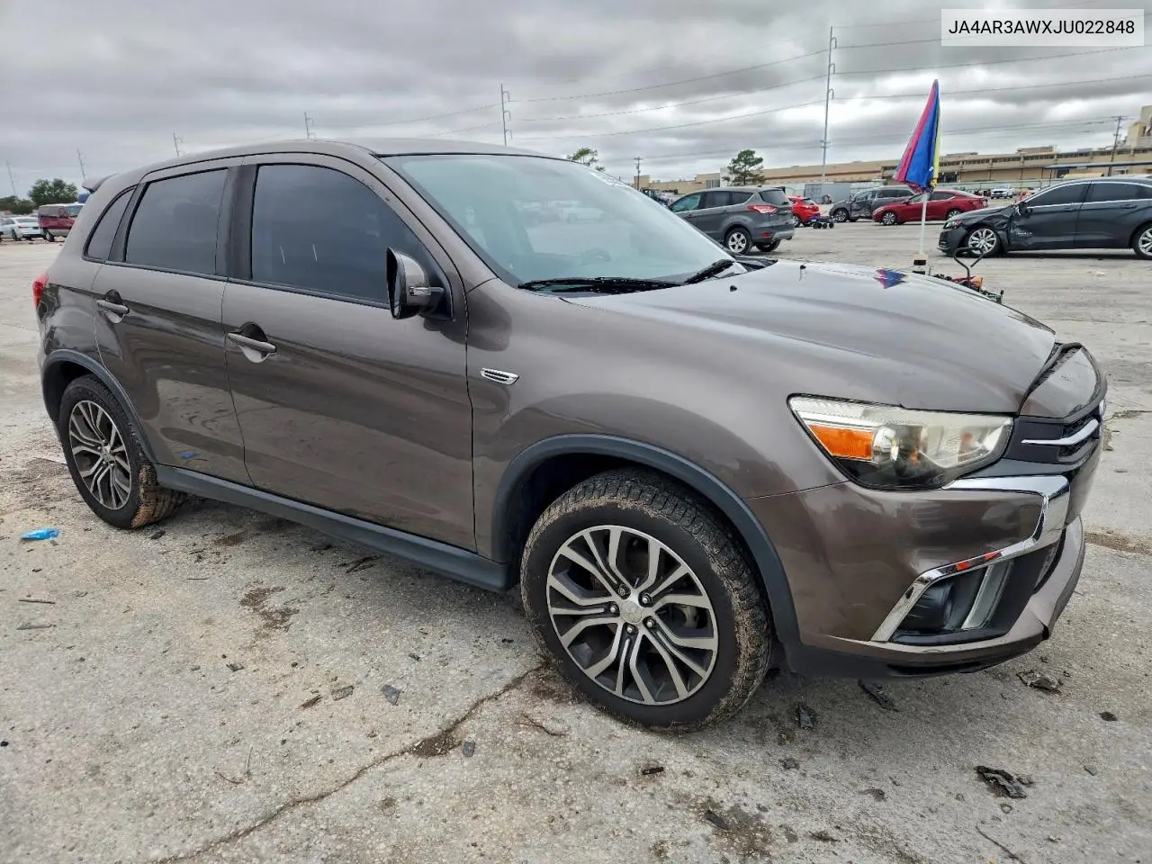 JA4AR3AWXJU022848 2018 Mitsubishi Outlander Sport Es