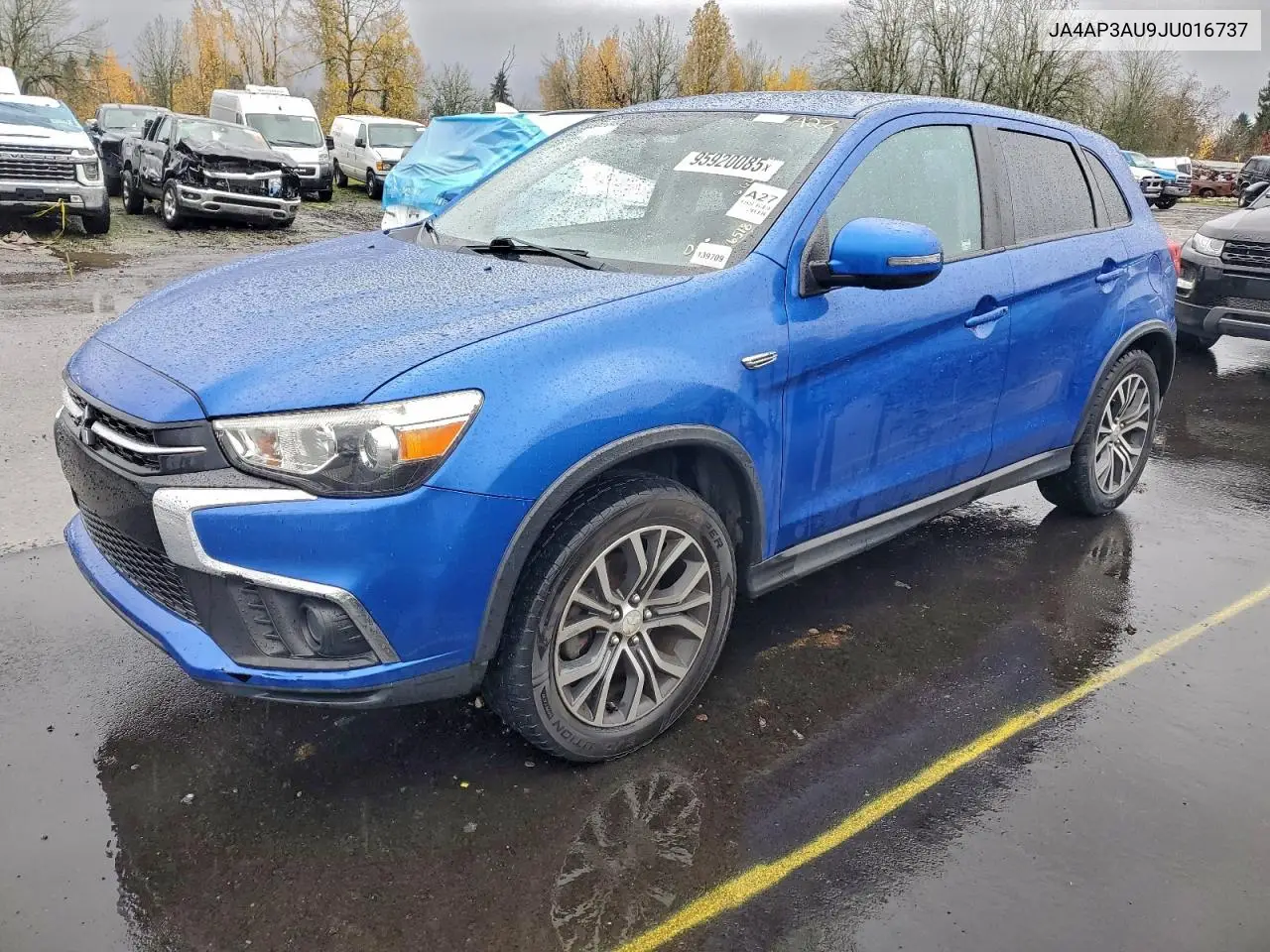 JA4AP3AU9JU016737 2018 Mitsubishi Outlander Sport Es
