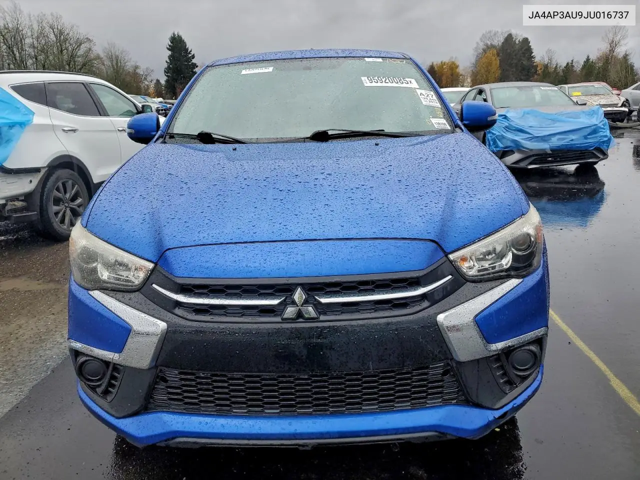 JA4AP3AU9JU016737 2018 Mitsubishi Outlander Sport Es