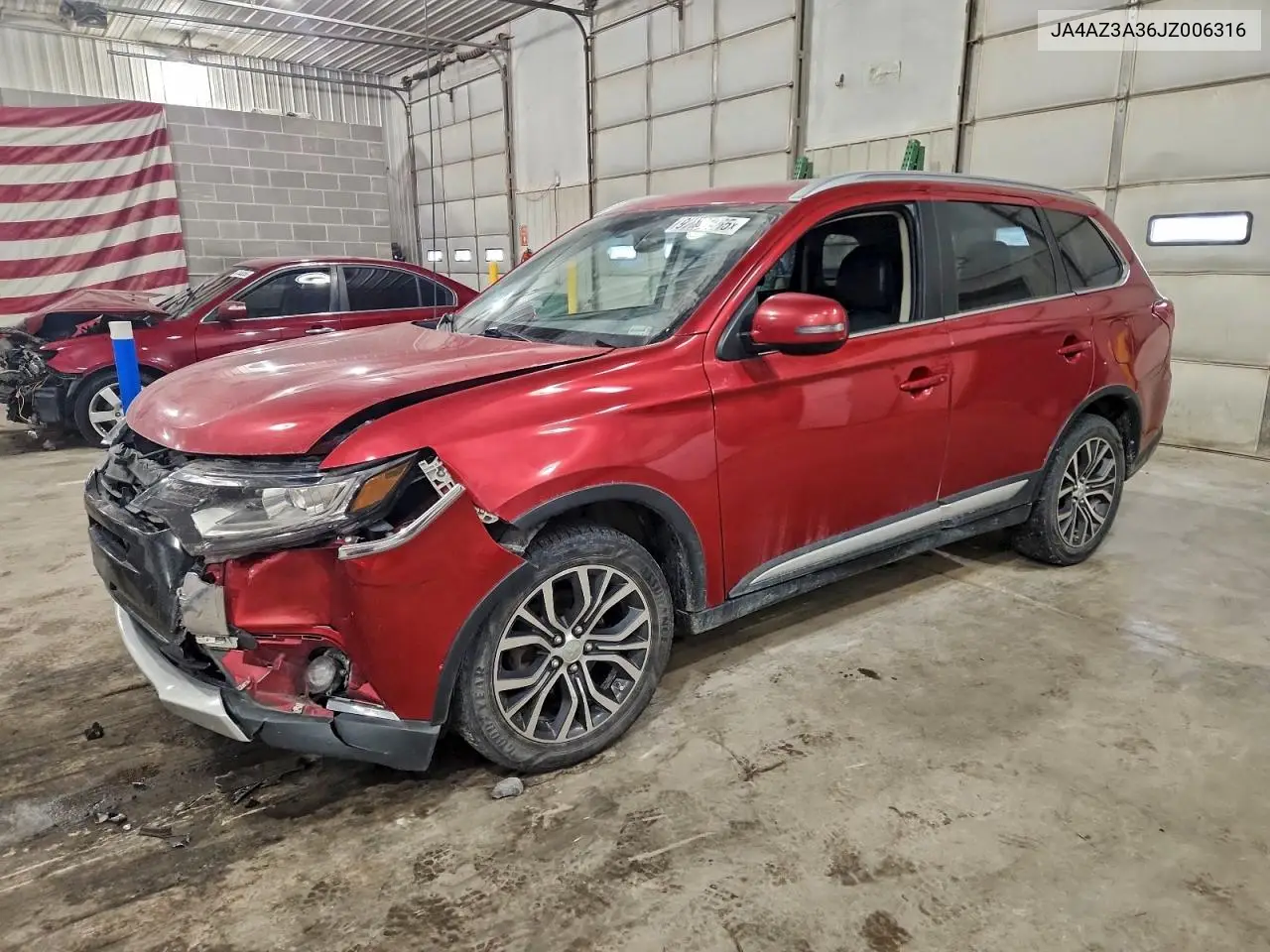 JA4AZ3A36JZ006316 2018 Mitsubishi Outlander Se