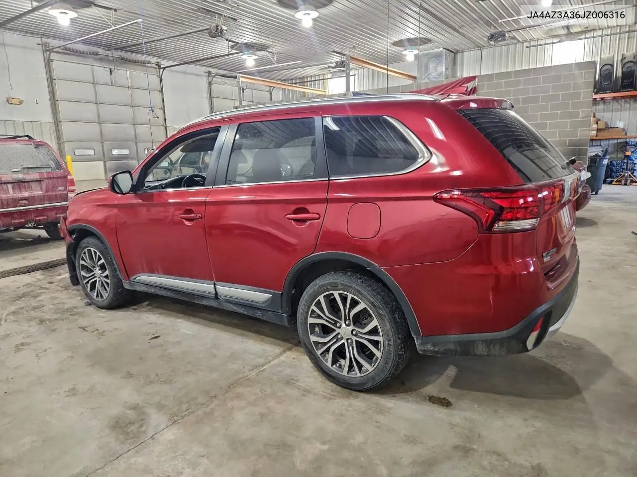 JA4AZ3A36JZ006316 2018 Mitsubishi Outlander Se
