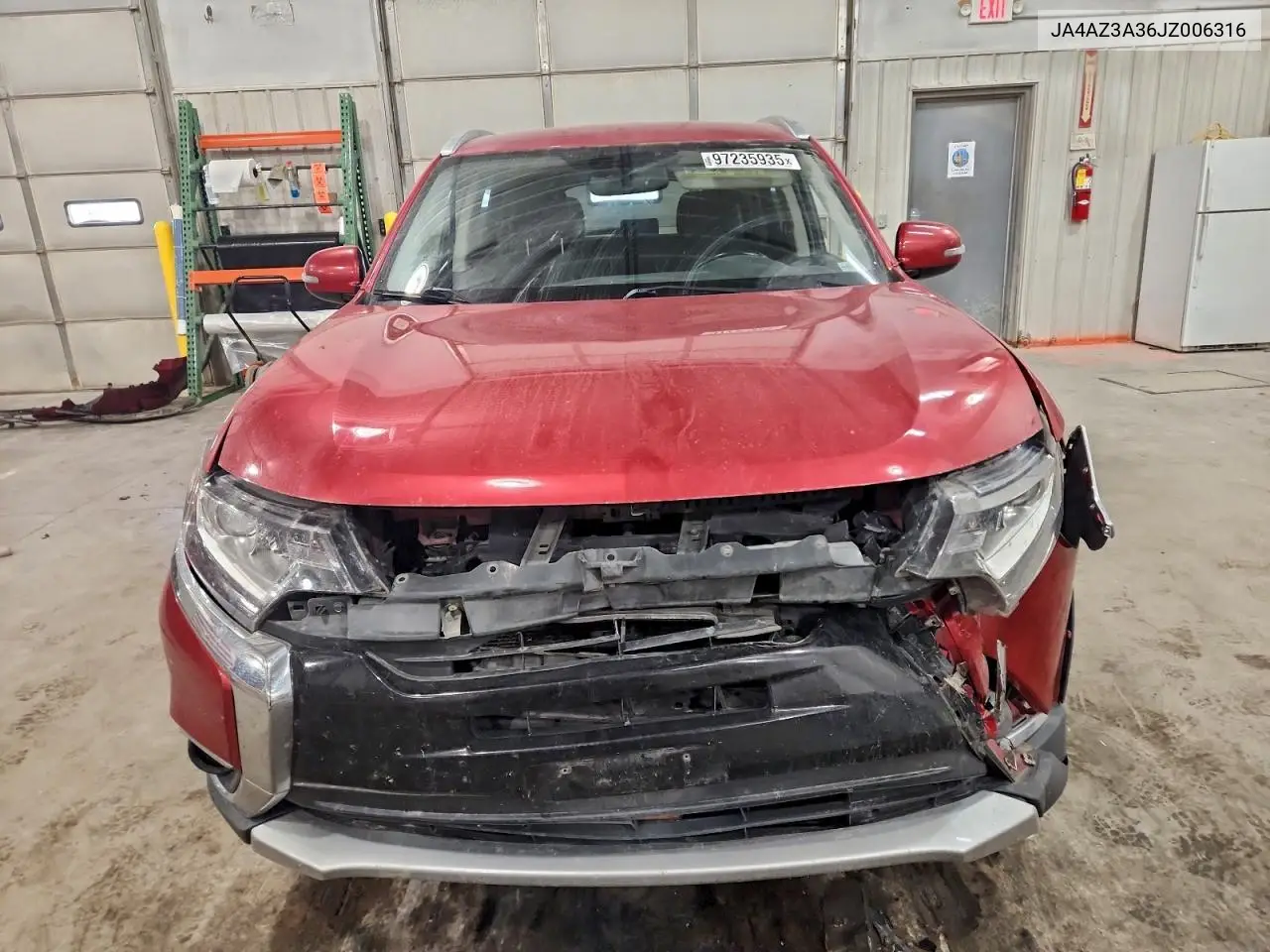 JA4AZ3A36JZ006316 2018 Mitsubishi Outlander Se