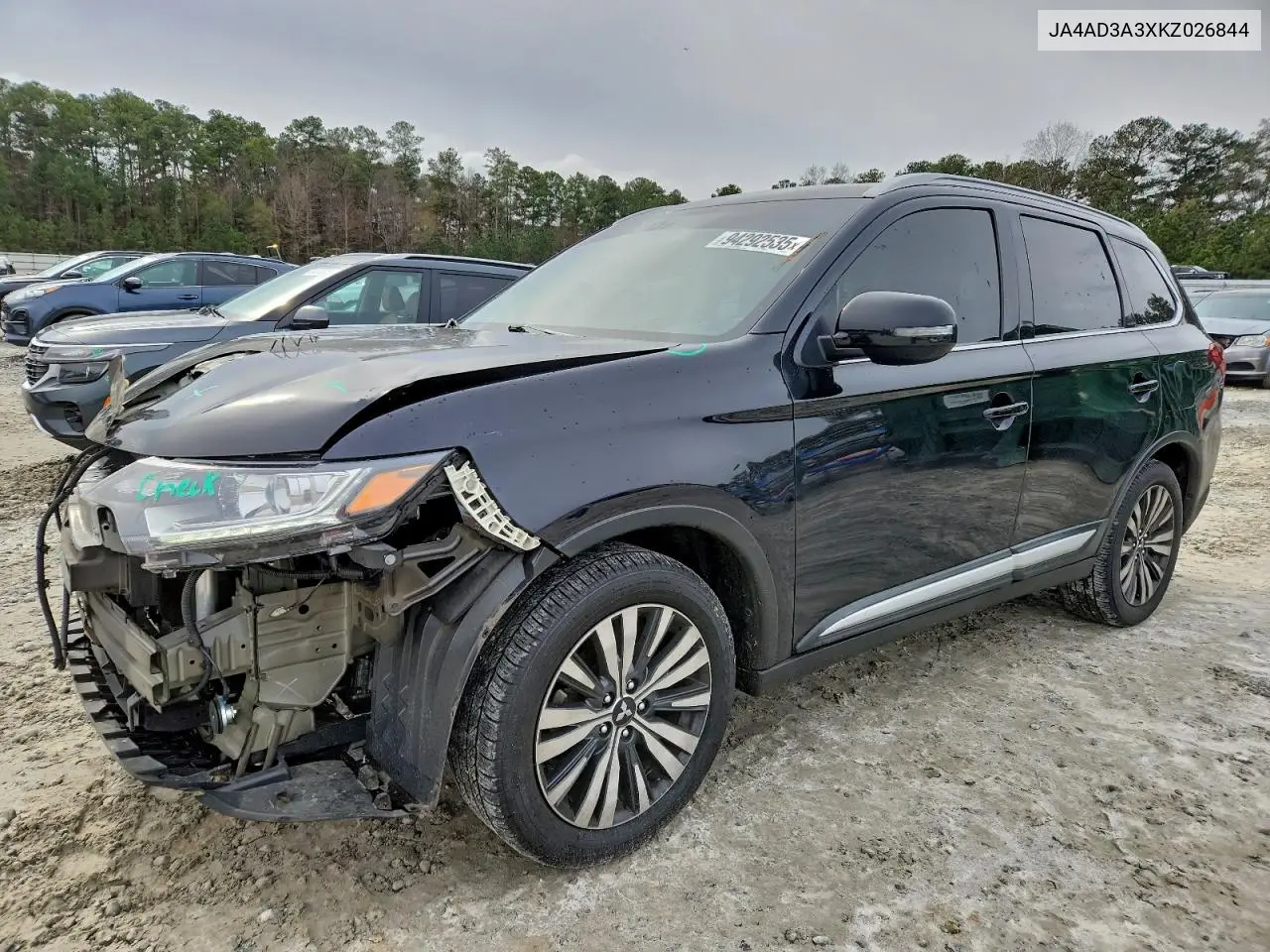 JA4AD3A3XKZ026844 2019 Mitsubishi Outlander Se