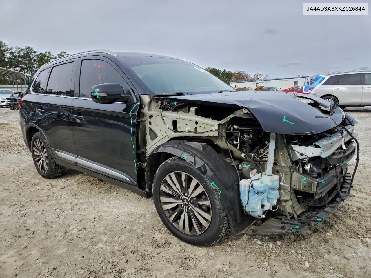 JA4AD3A3XKZ026844 2019 Mitsubishi Outlander Se