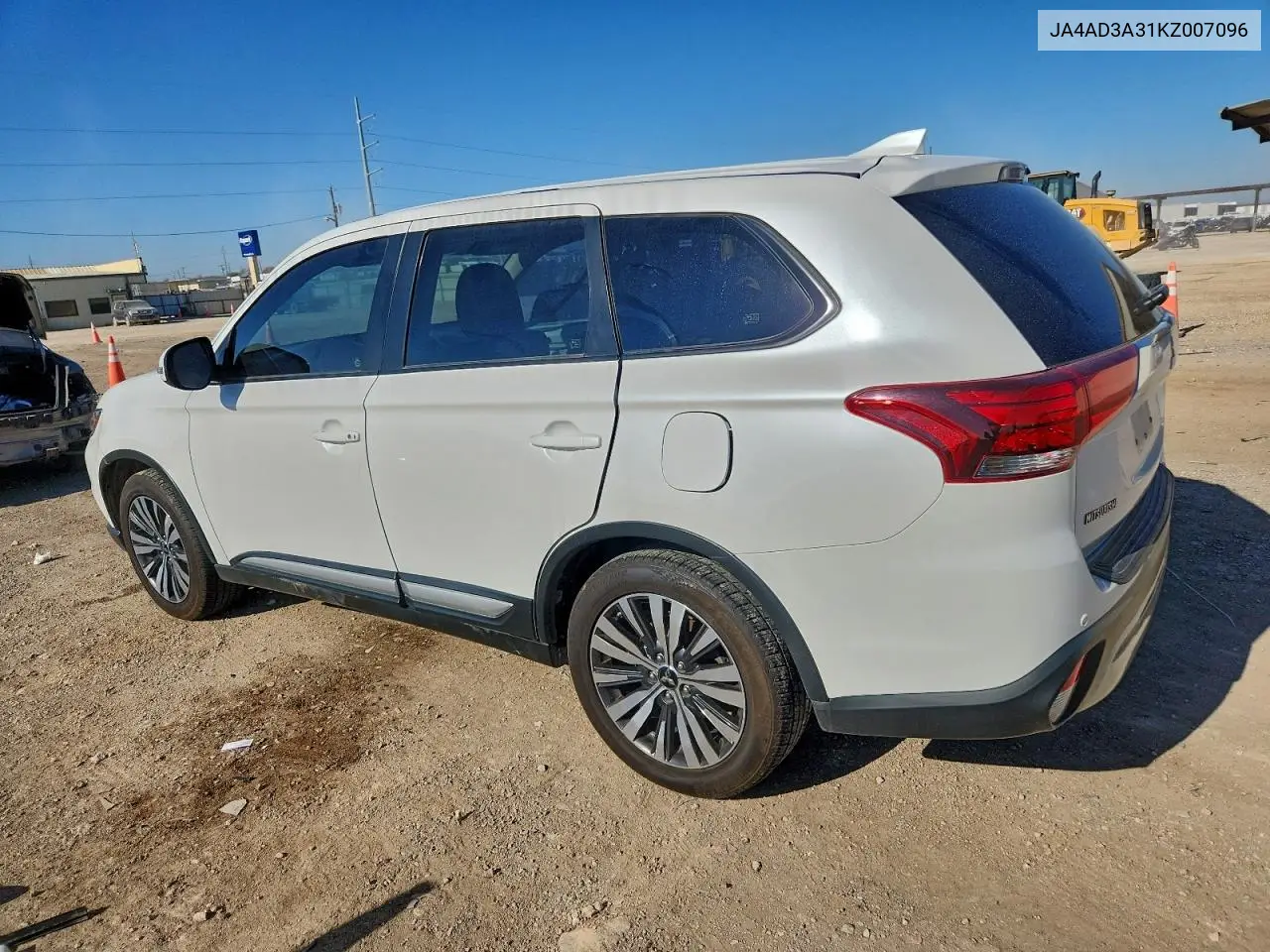 JA4AD3A31KZ007096 2019 Mitsubishi Outlander Se