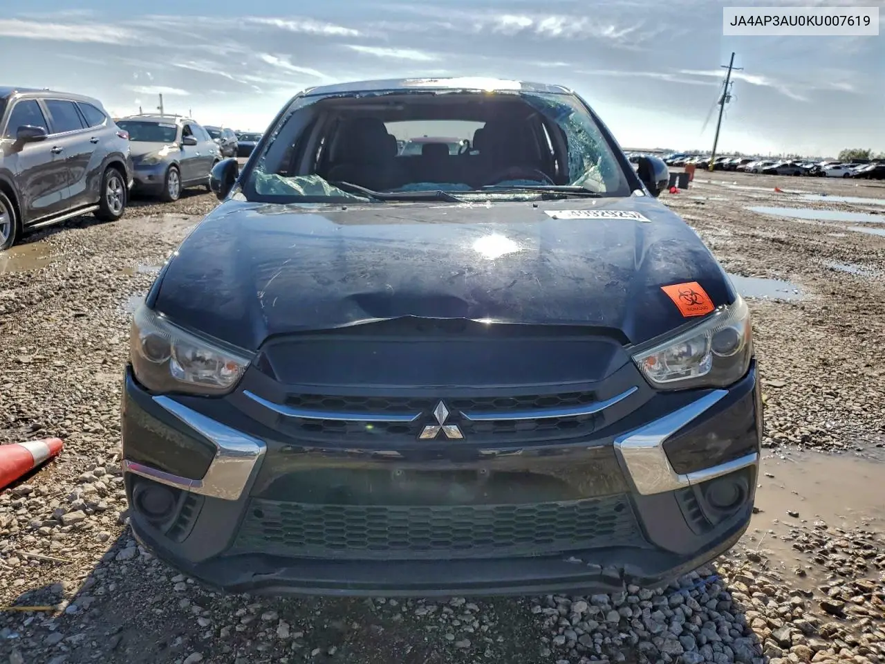 JA4AP3AU0KU007619 2019 Mitsubishi Outlander Sport Es