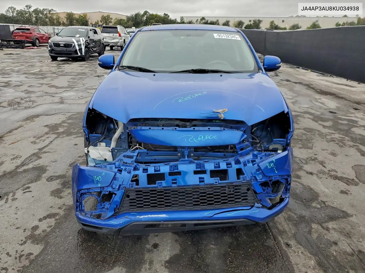 JA4AP3AU8KU034938 2019 Mitsubishi Outlander Sport Es